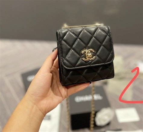 túi chanel hộp vuông mini|Túi chanel mini .